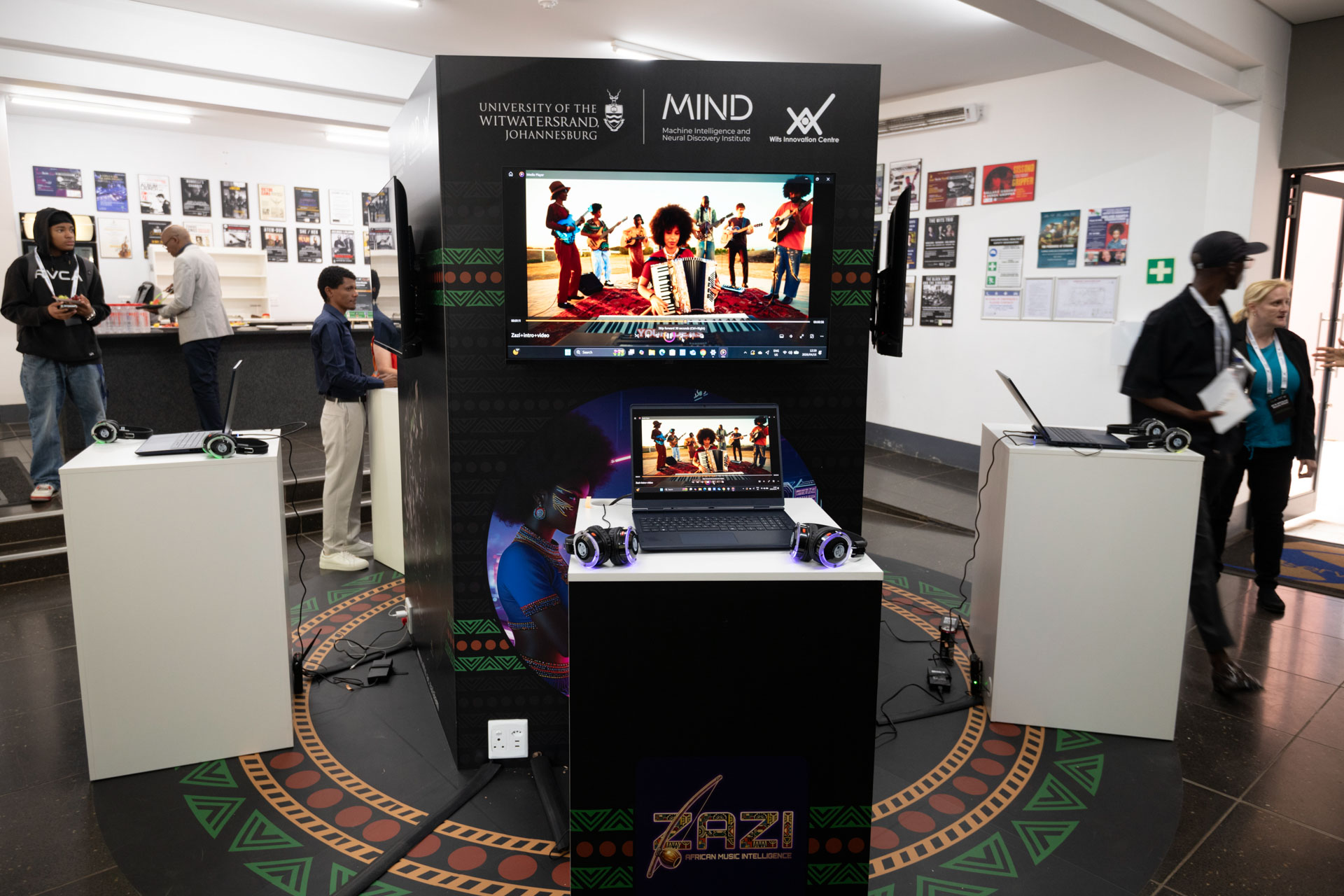 ZAZI Station at Wits Showcase